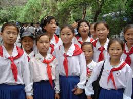 북한 학생들.jpg